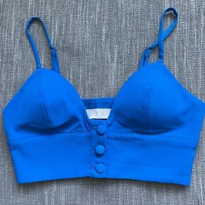 L|C three button crop top